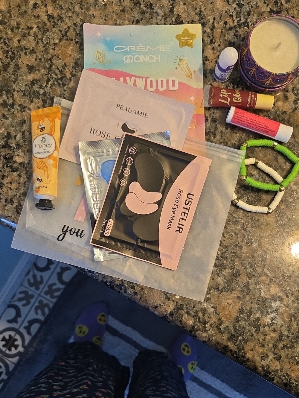 Assorted Skin Care Relaxation Jewelry Bundle Accessories Spa Set